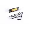 Durable CLIP-CARD - nimikyltti - 17 x 67 mm - magneetti - musta (25 kpl:n pakkaus)