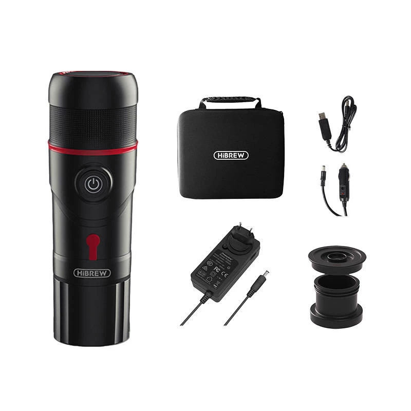 Kannettava kahvinkeitin 3-in-1 laukulla HiBREW H4-premium 80W