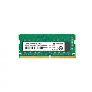 Transcend JetRAM - DDR4 - moduuli - 16 GB - SO DIMM 260-PIN