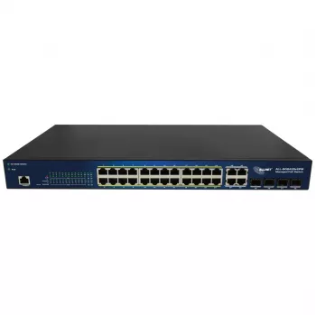 Hallittava kytkin ALLNET ALL-SG8428V2PM 24 porttia Gigabit Ethernet PoE
