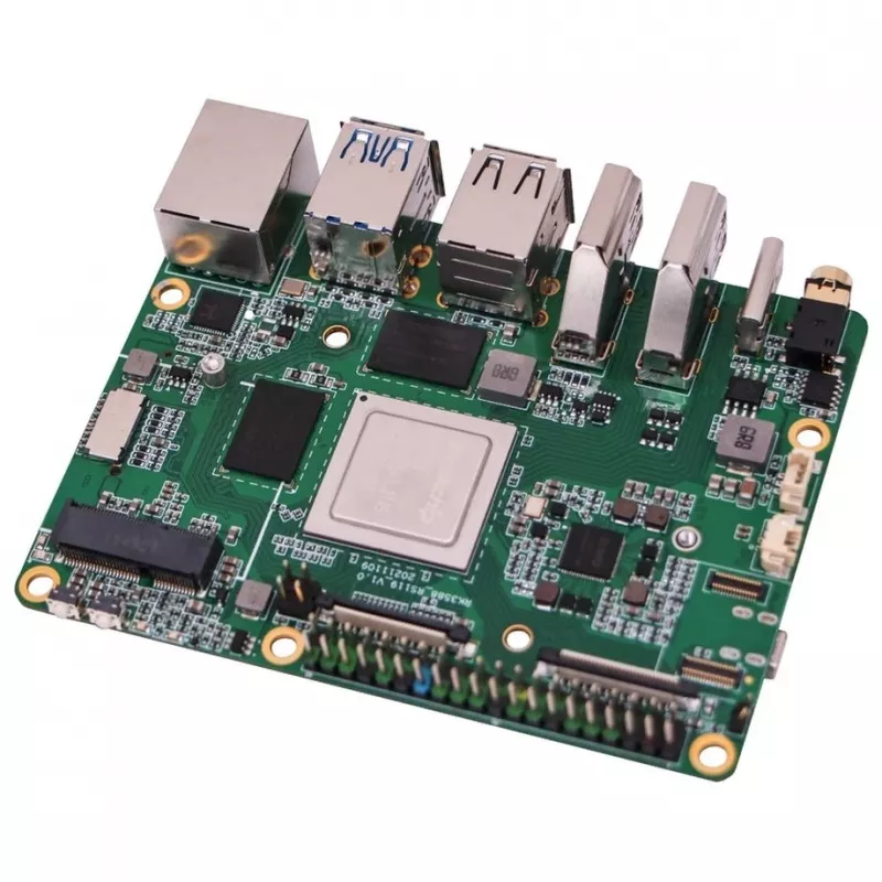 Yhden piirilevyn tietokone ALLNET Radxa ROCK 5B RK3588 4GB LPDDR4