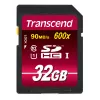 Flash-muisti Transcend 32 GB SDHC UHS-I 600x TS32GSDHC10U1