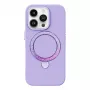 Joyroom PN-14L4 Dancing Circle suojakotelo iPhone 14 Pro Max:lle, violetti, ohut istuvuus