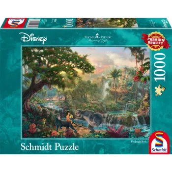 Palapeli Schmidt Spiele 4059473 — 1000 palaa, Viidakkokirja-sarjakuvat, 693 mm leveys