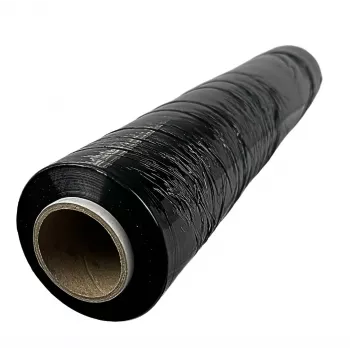Venykekalvo BESTPAK 23 µm musta, rullan leveys 1,5 m, hylsy 1,2 tuumaa, polyeteeni