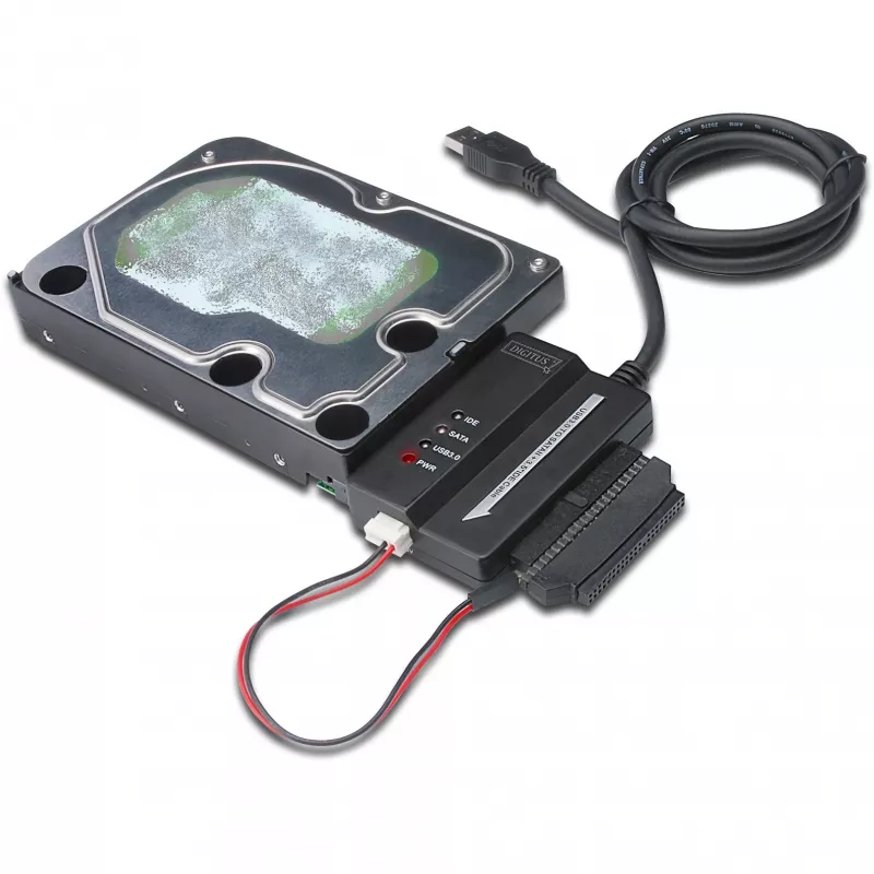 DIGITUS DA-70325 - muistiohjain - 6,4 cm, 8,9 cm (2.5, 3.5) - ATA / SATA 3Gb/s - 300MBps - USB3.0 (DA-70325)