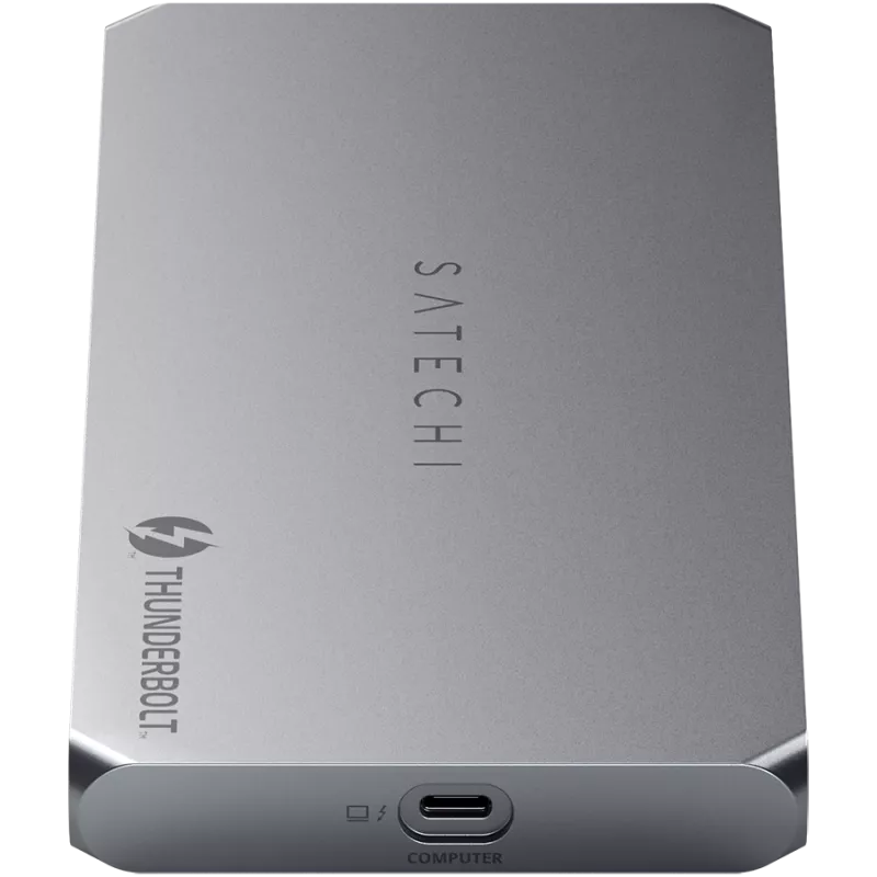 Satechi Thunderbolt 4 Dock ST-DT4MDM-EU — Thunderbolt 4 -telakka, 2× HDMI 2.0, 2× USB-A 3.2