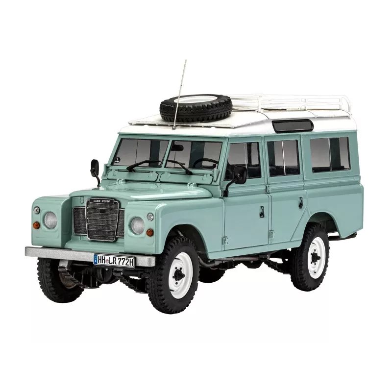 Muovimalli Land Rover Series III