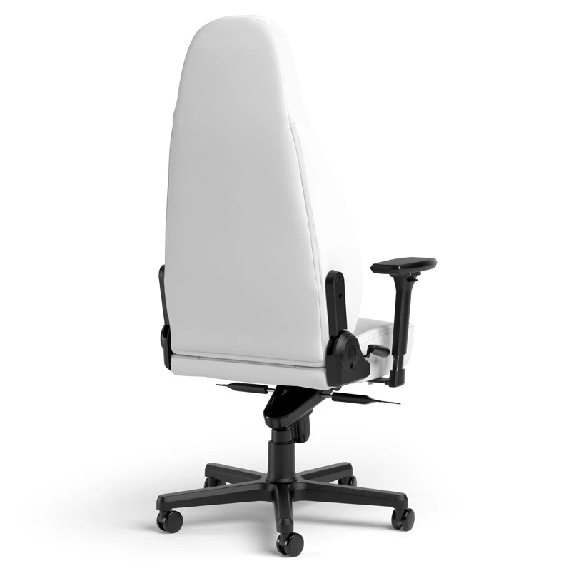 Toimistotuoli noblechairs NBL-ICN-PU-WED pehmustettu istuin pehmustettu selkänoja valkoinen