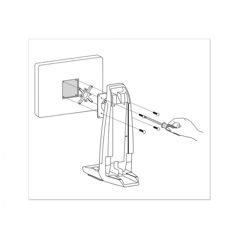 Ergotron kiinnitysosa (välikappale)