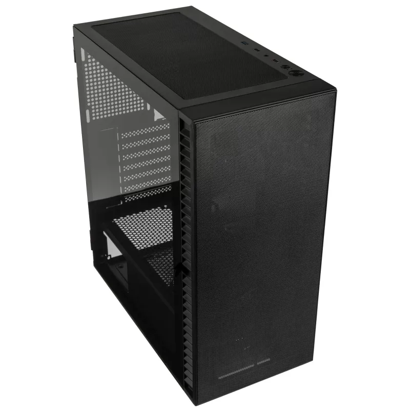 Kolink Observatory HF Mesh Core Midi-Tower - musta