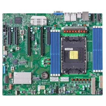 Super Micro SUPERMICRO X13SEI-TF -emolevy - ATX - LGA4677 Socket-E - Intel C741 -piirisarja - USB 3.2 Gen 1 - 2 x 10 Gigabit LAN - integroitu näytönohjain (MBD-X13SEI-TF-B)