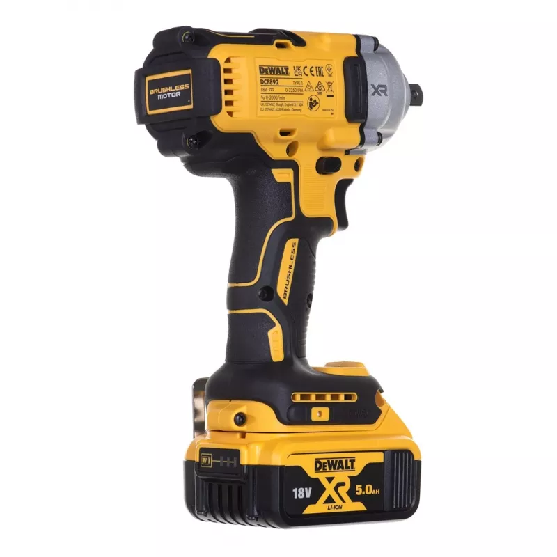 Iskuruuvinväännin DeWalt DCF892P2T-QW