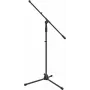 Mikrofoniteline Omnitronic MS-1B 3/8 tuuman ja 5/8 tuuman kierreadaptereilla