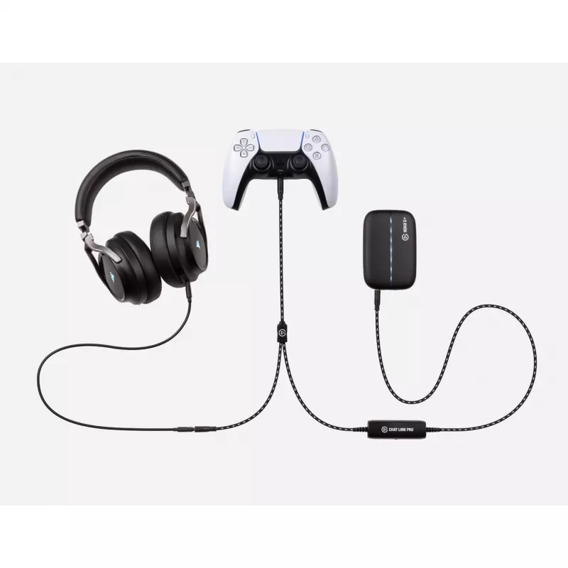 Elgato Chat Link Pro -audiokaapeli 2,5 m 3,5 mm 2 x 3,5 mm musta