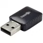 Inter-Tech DMG-07 – langaton – USB – WLAN / Bluetooth – Wi-Fi 5 (802.11ac) – 650 Mbit/s – musta (88888146)
