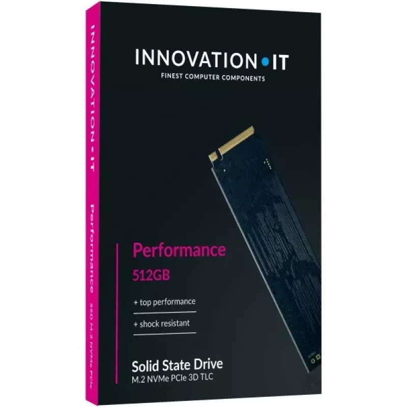 SSD-asema InnovationIT Performance 512 GB M.2 PCIe 3.0 x4 Bulk