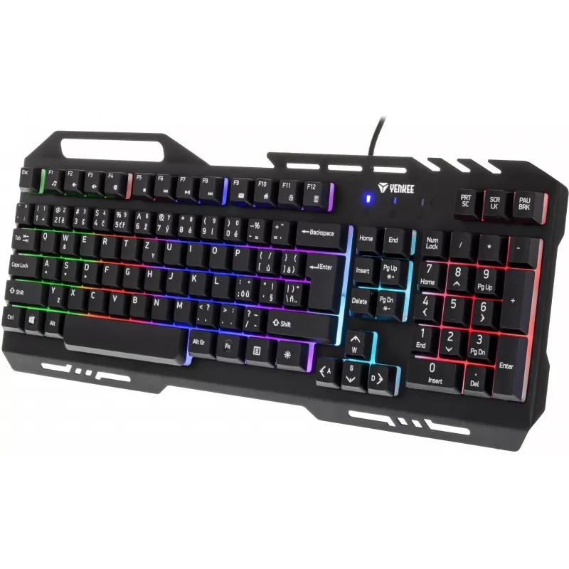 Näppäimistö YKB 3200 SHADOW metal, LED