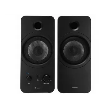 Pöytäkaiuttimet 2.0 TRACER Mark 12 W, USB-virransyöttö, Bluetooth, 2-tie, 2 elementtiä, musta