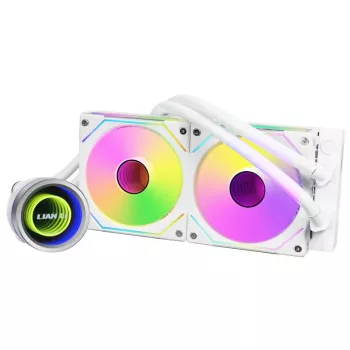 All-in-One-nestecooleri Lian Li Galahad II Trinity 12 cm valkoinen