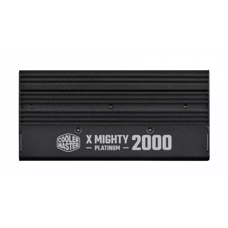 Virtalähde Cooler Master X Mighty Platinum 2000W 230V, ATX 24-pin, 80 PLUS Platinum, musta, 12 cm tuuletin