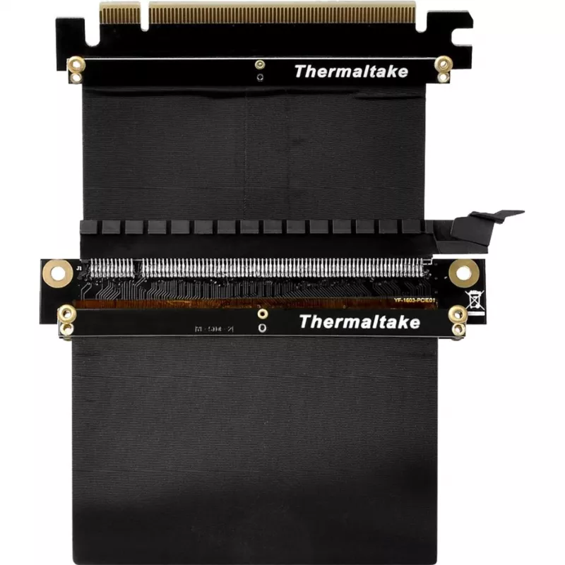 Thermaltake AC-053-CN1OTN-C1 PCI Express x16 -riser-kaapeli, 0,2 m, musta