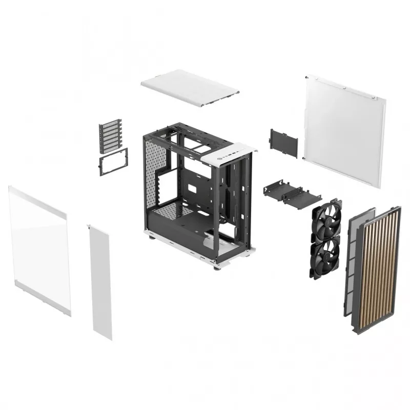 Fractal Design North Midi Tower valkoinen