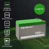 AGM-akku 12V 10Ah huoltovapaa UPS-käyttöön