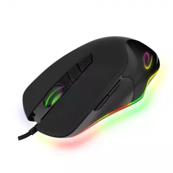Optinen pelihiiri ESPERANZA EM132 – 7 painiketta, 7200 DPI, RGB, oikeakätisille, USB 2.0, 1,5 m kaapeli