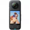 Toimintakamera Insta360 X3 — 72 MP, 5K Ultra HD (5760×2880), 100 fps, CMOS, Wi‑Fi, sisäänrakennettu näyttö, MicroSD, 0,508 kg, musta