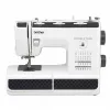 Ompelukone Brother HF-27 — 27 sisäänrakennettua ommelta, ompeleen leveys 6,5 mm, ompeleen pituus 4 mm, vapaavarsi, automaattinen neulansyöttäjä