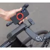 Quad Lock pyörän ohjaustankoteline, musta