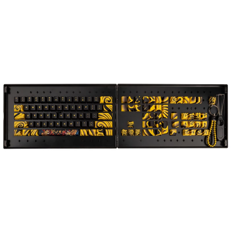 Ducky Traitors TIGER SKETCH Limited näppäinhattusarja PBT US-asettelu