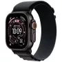 Älykello Apple Watch Ultra 3 49mm tyylikkäällä mustalla rannekkeella, GPS/Cellular-malli MF0Q4QC/A