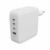 Hyper HyperJuice 100W USB-C GaN matkalaturi 3C+1A - valkoinen (HJ1002WHWWGL)