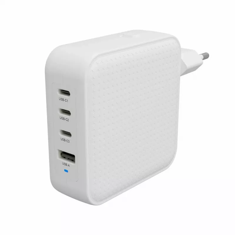 Hyper HyperJuice 100W USB-C GaN matkalaturi 3C+1A - valkoinen (HJ1002WHWWGL)