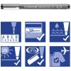 Fineliner-tussi Staedtler pigment liner 308 sininen 1 kpl