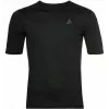 Odlo BL TOP Crew-Neck s/s ACTIVE WARM ECO miesten t-paita, koko M, musta
