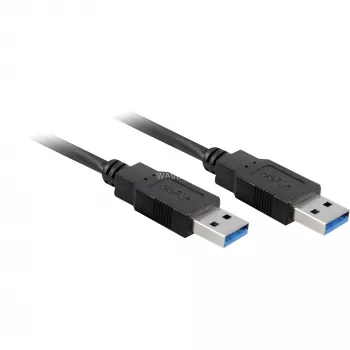 Wentronic Goobay USB 3.0 SuperSpeed-kaapeli, musta, 3 m – USB 3.0-pistoke (Type-A) > USB 3.0-pistoke (Type-A) (93929)