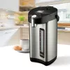 Feel-Maestro MR-081 -termospullo 3,8 l, hopea, musta