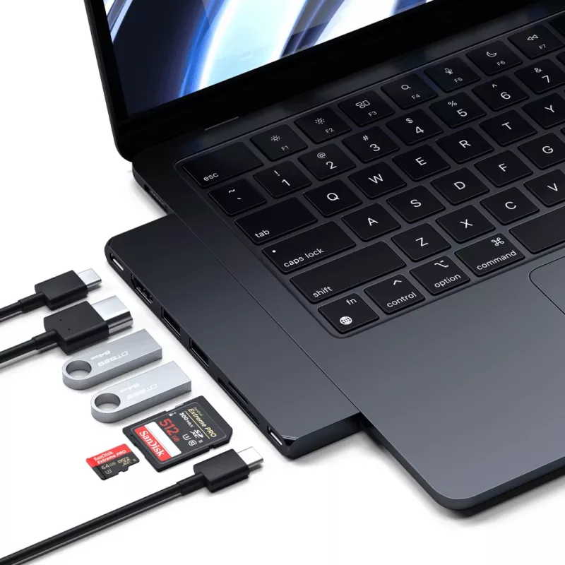 Telakointiasema Satechi ST-HUCPHSD USB 3.2 Gen 2 Type-C musta