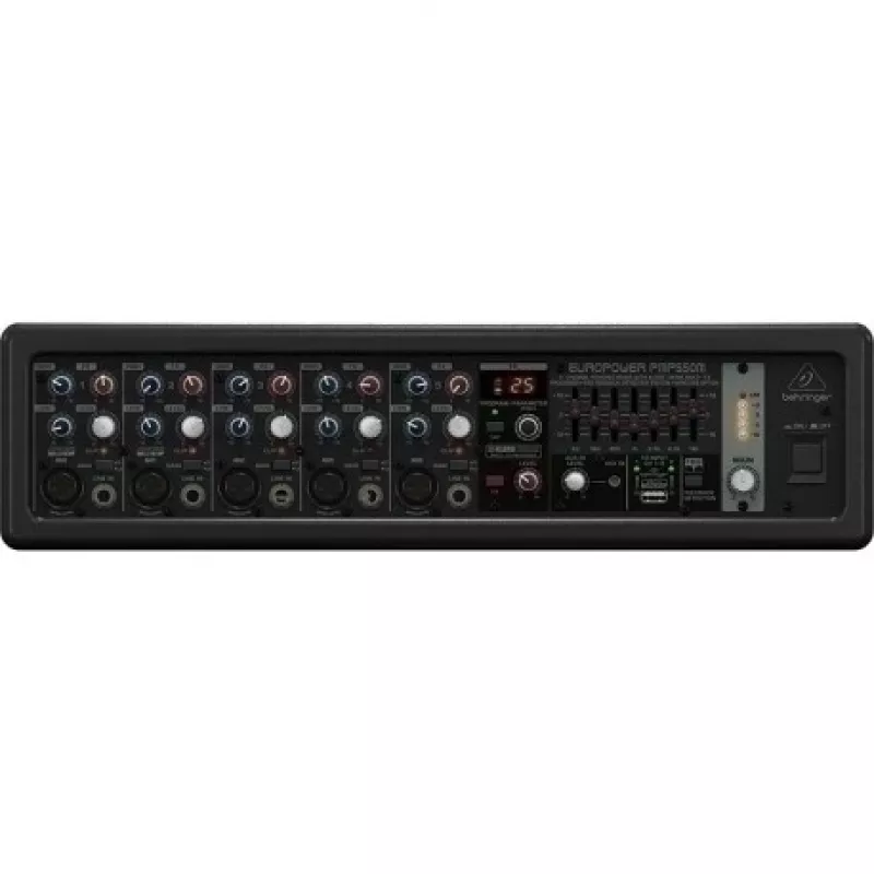 Behringer PMP550M audiomikseri 5 kanavaa 20 - 20000 Hz musta