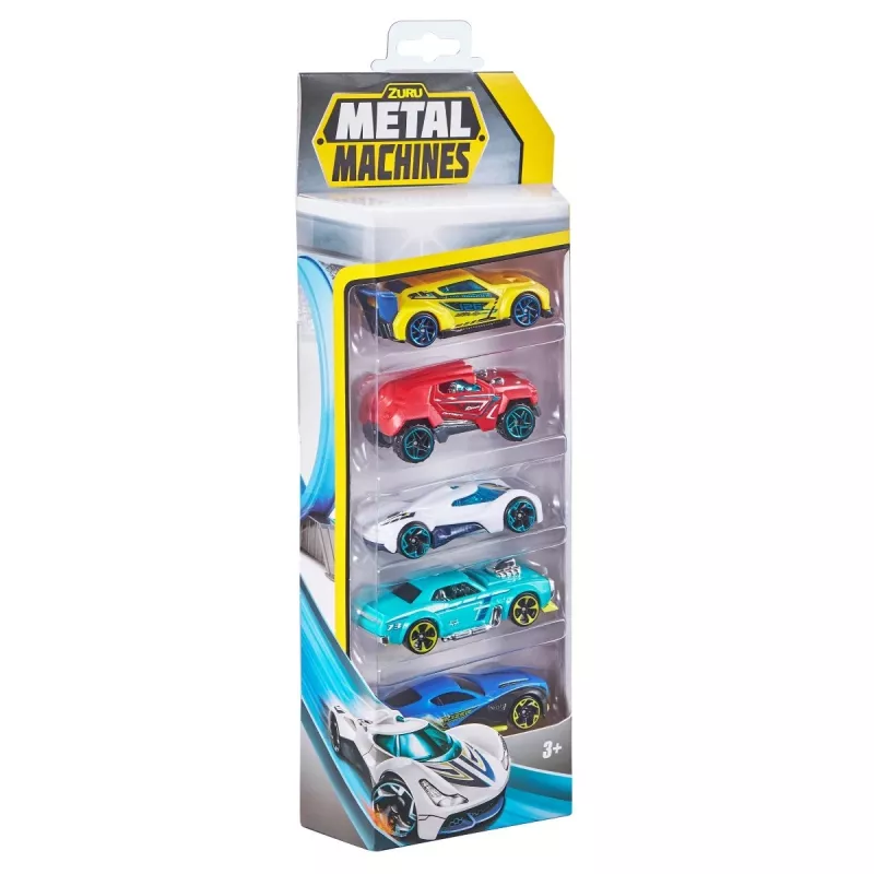 Zuru Metal Machines pienoisautot (5 kpl) 1:64, sarja 2, sekalaisia malleja