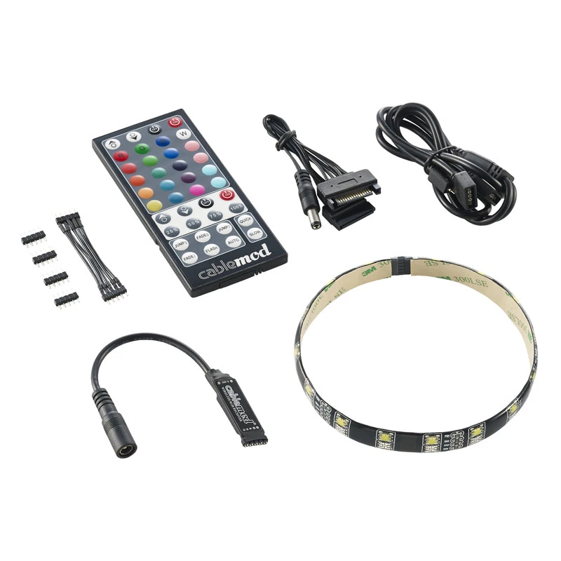 Universaali LED-valonauha CableMod CM-LED-30-D30RGBW-RK 300 mm sisätiloihin