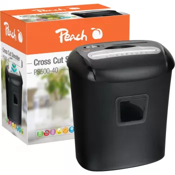 Peach PS500-40 silppuri ristileikkaus 68 dB musta