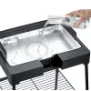 Severin PG 8568 sähkögrilli 2200 W musta suorakaiteen muotoinen kypsennyspinta