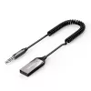 UGREEN CM309 Bluetooth 5.0 -äänivastaanotin, USB, 3,5 mm AUX-liitäntä, musta