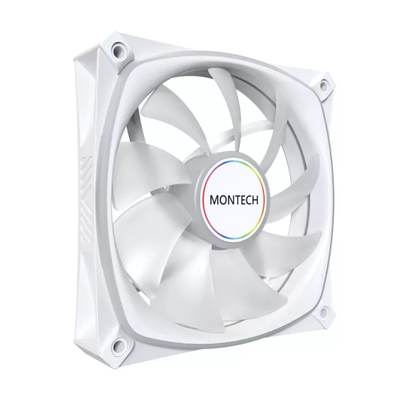 MONTECH AX120 PRO valkoinen ARGB 120mm 3 kpl:n pakkaus
