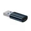 Baseus Ingenuity USB-A-USB-C-adapteri OTG (sininen)