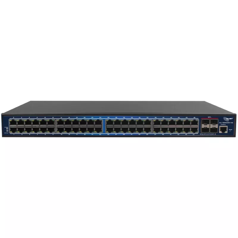 Kytkin ALLNET ALL-SG8652MJ-10G 48+4P 10G Ethernet hallittava